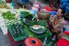 Morgens gibt es auch in Luang Prabang einen Markt.