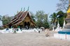 Der Tempel Xieng Thong ist das vlt prächtigste der vielen Tempel der Stadt.