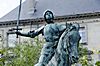 Jeanne d'Arc, die nur bei uns "von Orleans" heisst steht auch in Reims