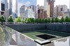 das 9/11 Memorial, 2 Becken dort wo die Türme standen